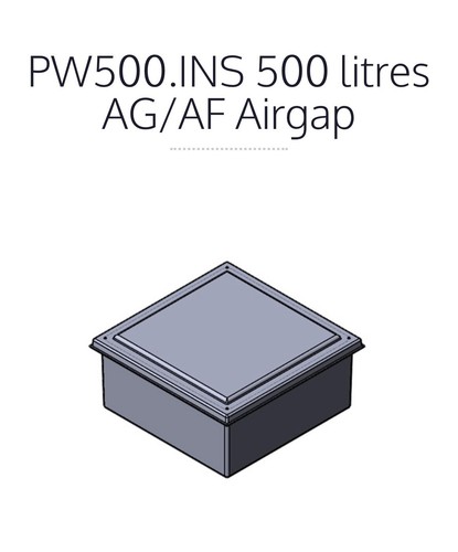 Cold water storage tank 500l - storage,