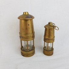 Vintage Replica Miner's Brass