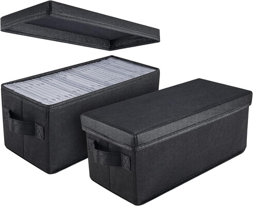 Storage boxes pack of - cd,