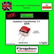 Audio Transformer EI14 600:600
