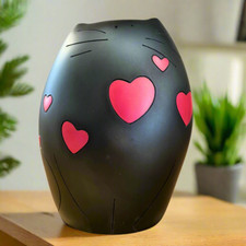 4D Art Black Cat Sculpture