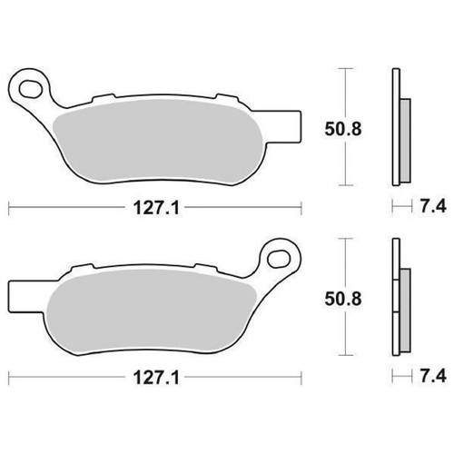 854ls rear brake - 854ls, for