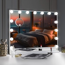 Hollywood Large Makeup Mirror