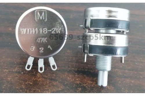 Potentiometer double gang - double, x