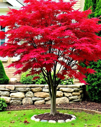 Acer palmatum red - palmatum,