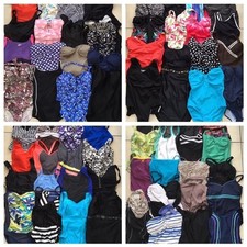 JOBLOT OF 50 LADIES SWIMSUITS / SWIMMING COSTUMES & BIKINI SETS
