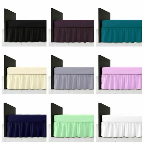 Plain fitted base - plain, valance