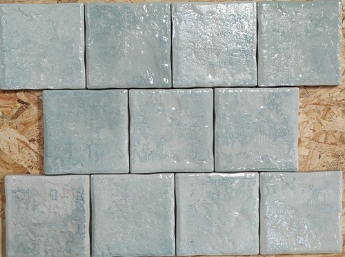 Green white blue - green, ceramic