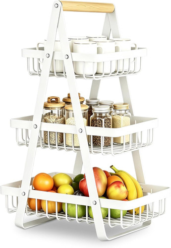 Tier fruit basket vegetable - 3, basket,