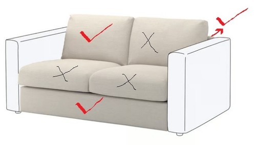 New ikea vimle cover - ikea, for