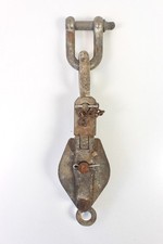 1940s Industrial Pulley Block