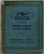 Humber 18 Snipe and Pullman