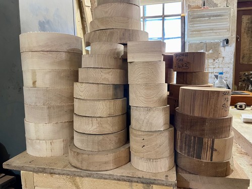 Lucky dip wood - dip, blanks.