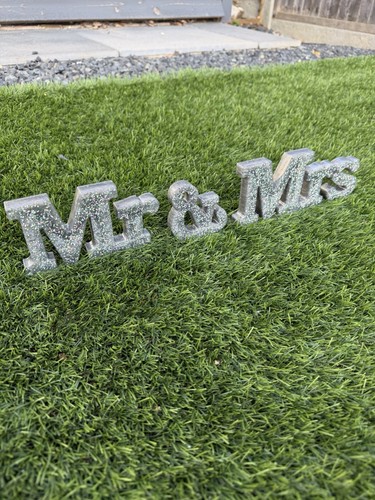 Grey silver glitter resin mr - resin,