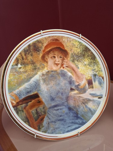 Bone china collector - c.t.m,