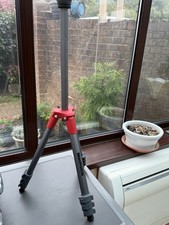 Manfrotto Travel Tripod Element-BH Small Red Aluminum compact