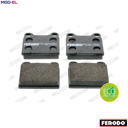 Brake pad set disc - disc, fdb2m