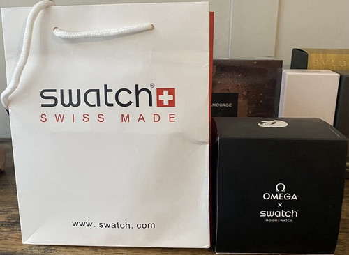 Omega swatch moonphase - omega,