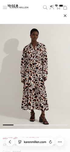 Karen millen shirt dress midi - millen,