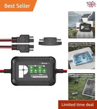 Advanced 8A Solar Battery Maintainer with Overload Protection & LED Indicators