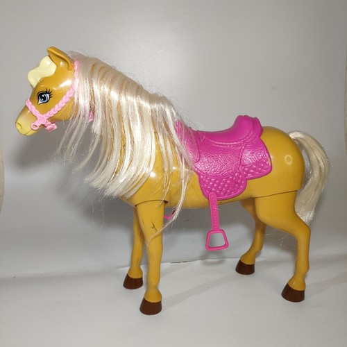 Barbie doll tawny horse toy - tawny,