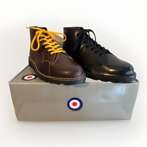 Men leather monkey boots - monkey,