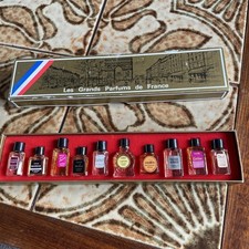 Vintage 10 miniatures Perfume