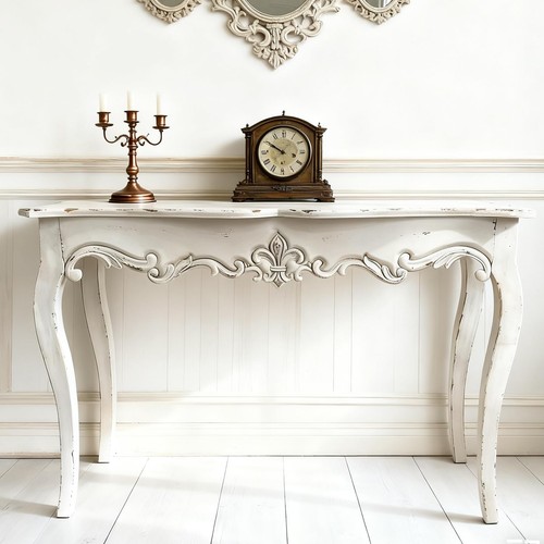 Vintage entry table - entry, weathered