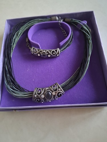 Buckingham necklace bracelet - necklace, &