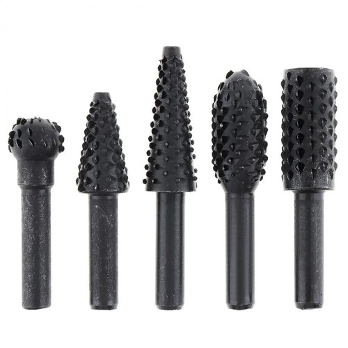 5pc wood carving rotary - rotary, file
