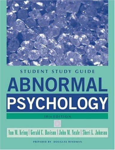 Abnormal psychology study - abnormal,