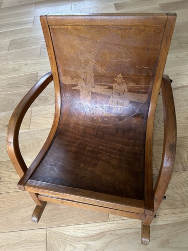 Vintage childs rocking - vintage, chair
