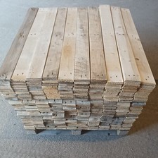 10 Reclaimed Pallet Boards- Recycled Timber Planks-Wall Cladding-Project Builds