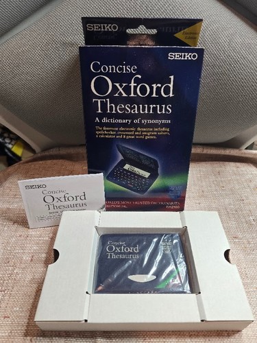 Concise oxford thesaurus - oxford, a