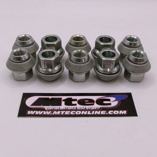 Open end alloy wheel nuts - open,