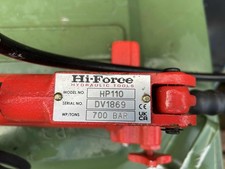 HI-FORCE HP 110 SINGLE SPEED HP-MANUAL HYDRAULIC HAND PUMP 700 BAR/ 10,000 PSI