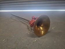 Antique Brass Hunting Horn