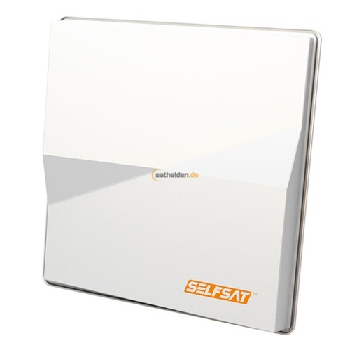 Selfsat flat satellite antenna - flat,