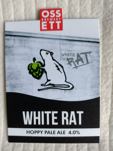 Ossett brewery white - white, rat