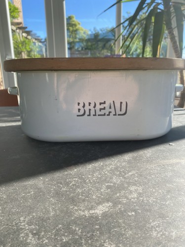 Vintage enamel typhoon - typhoon, bread