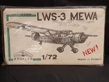 Broplan LWS-3 Mewa 1/72nd scale Vacform model kit.