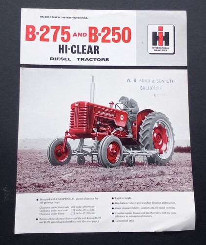 International 275 and 250 - b-275,