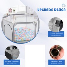 Large Baby Playpen Kids