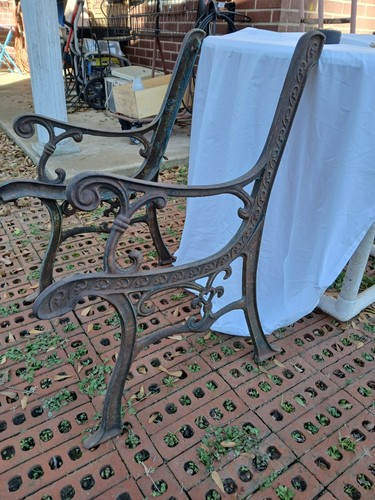 Salvaged pair set cast iron - salvaged,