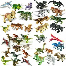 For kids Large Full Size Rex Indominus Dinosaur Figure Building Blocks Toys Gift