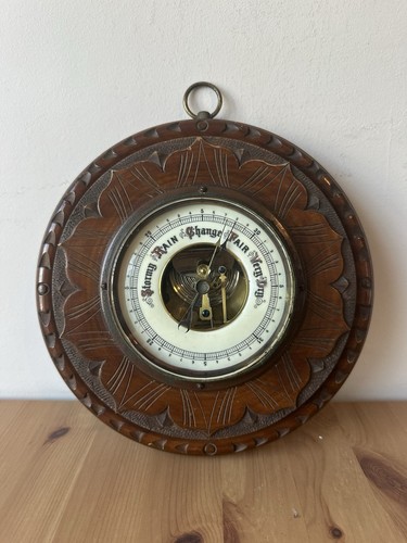 Antique lufft german aneroid - lufft,