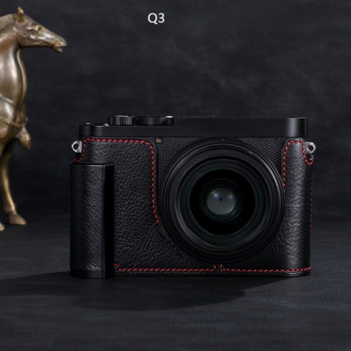 Real leather camera - real, bag