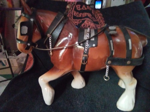 Vintage china cart horse - vintage,