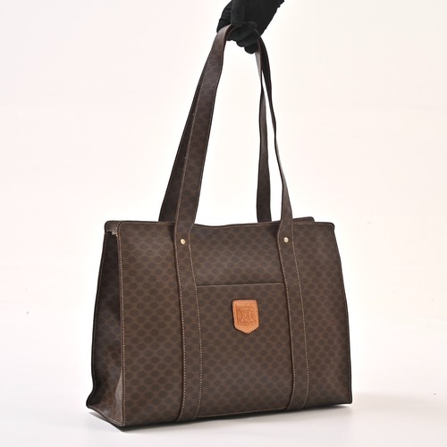 Celine vintage macadam brown - celine,