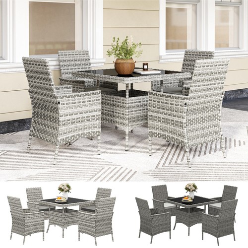 Rattan garden furniture - garden, set,